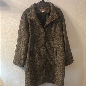 Tudor Court button down part wool jacket size XL